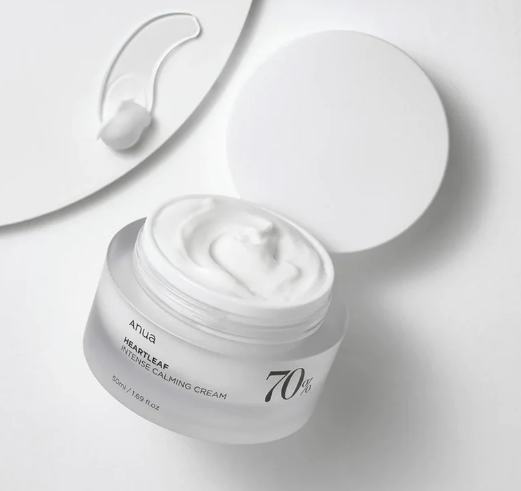Crème calmante Heartleaf 70% Intense - Anua (50 ml)