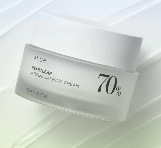 Crème calmante Heartleaf 70% Intense - Anua (50 ml)
