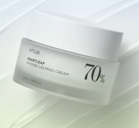 Crème calmante Heartleaf 70% Intense - Anua (50 ml)