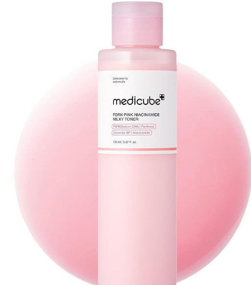 Milky Toner au PDRN Rose et Niacinamide - Medicube (150 ml)