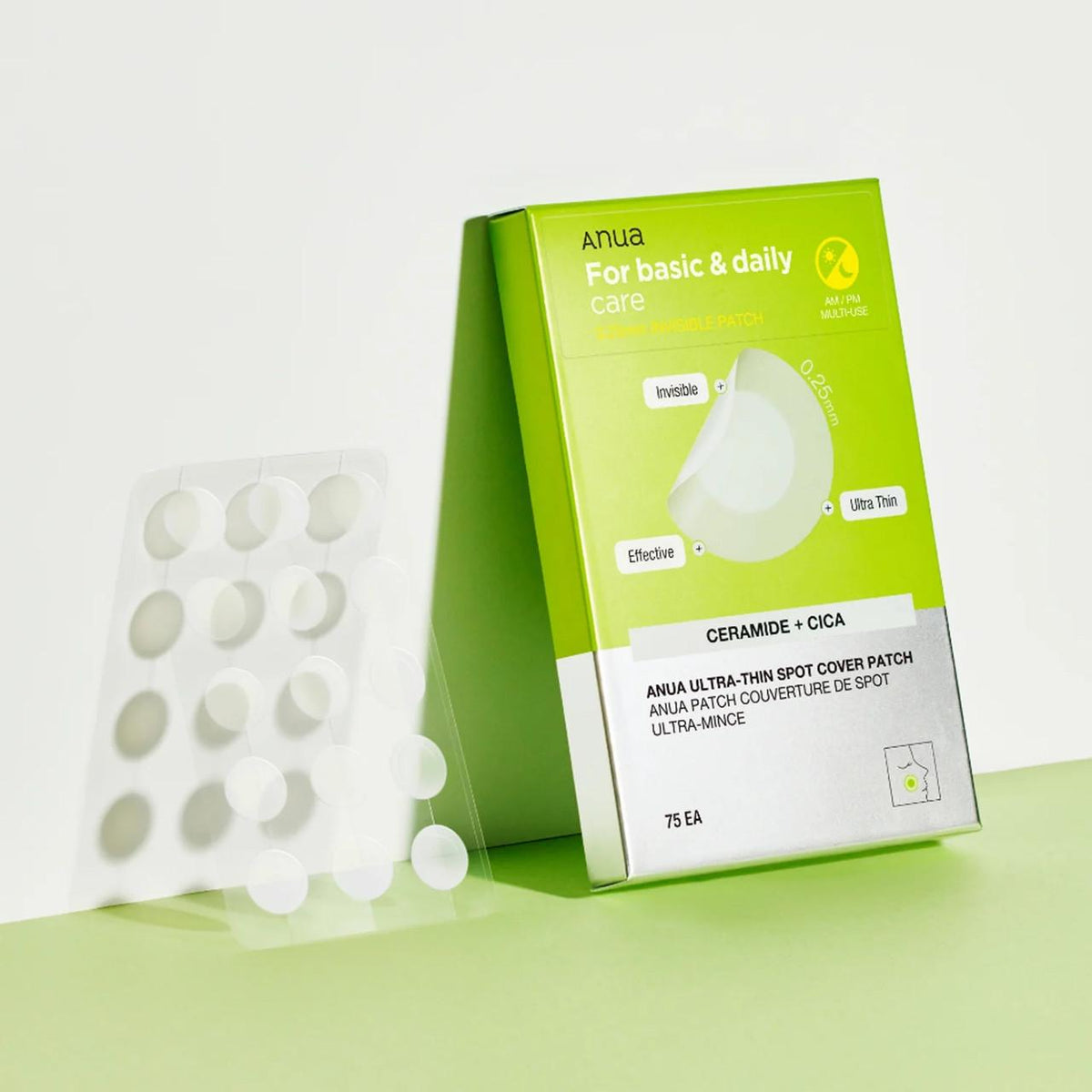 Ultra-Thin Spot Cover Patch – For Basic & Daily Care - Anua 75 patchs
