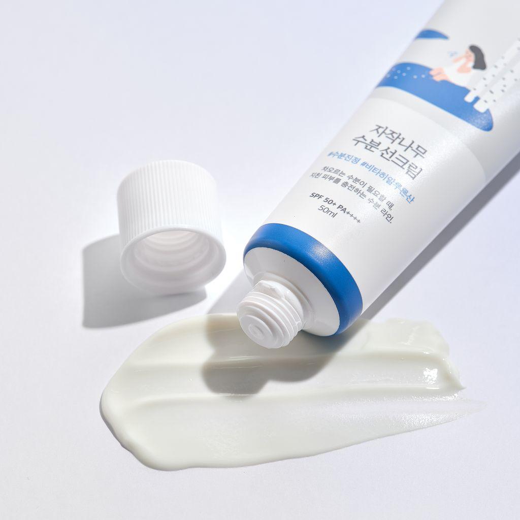 Crème solaire Birch Juice Hydratante SPF 50+ PA++++ - ROUND LAB 50ml